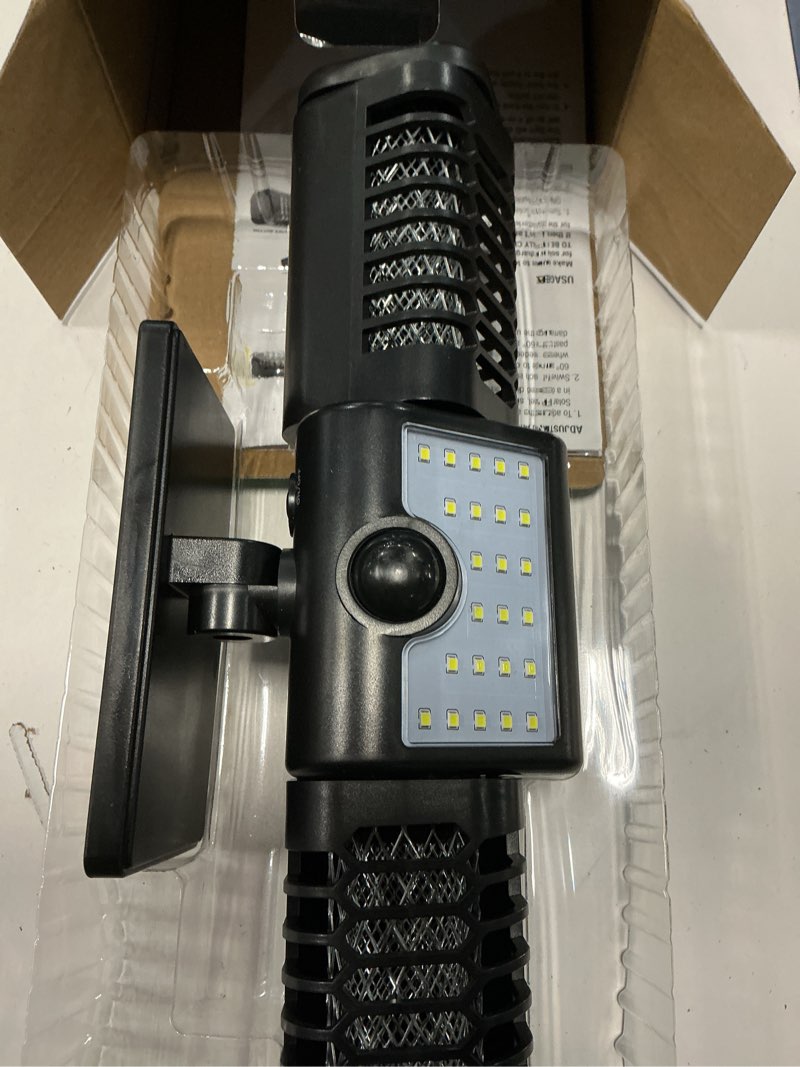 Condition photo showing Good Condition for monster solar bug zapper 2in1 solar flood light solar bug zapper electric mosquito zappers 1200v high powered pest control mosquito zapper