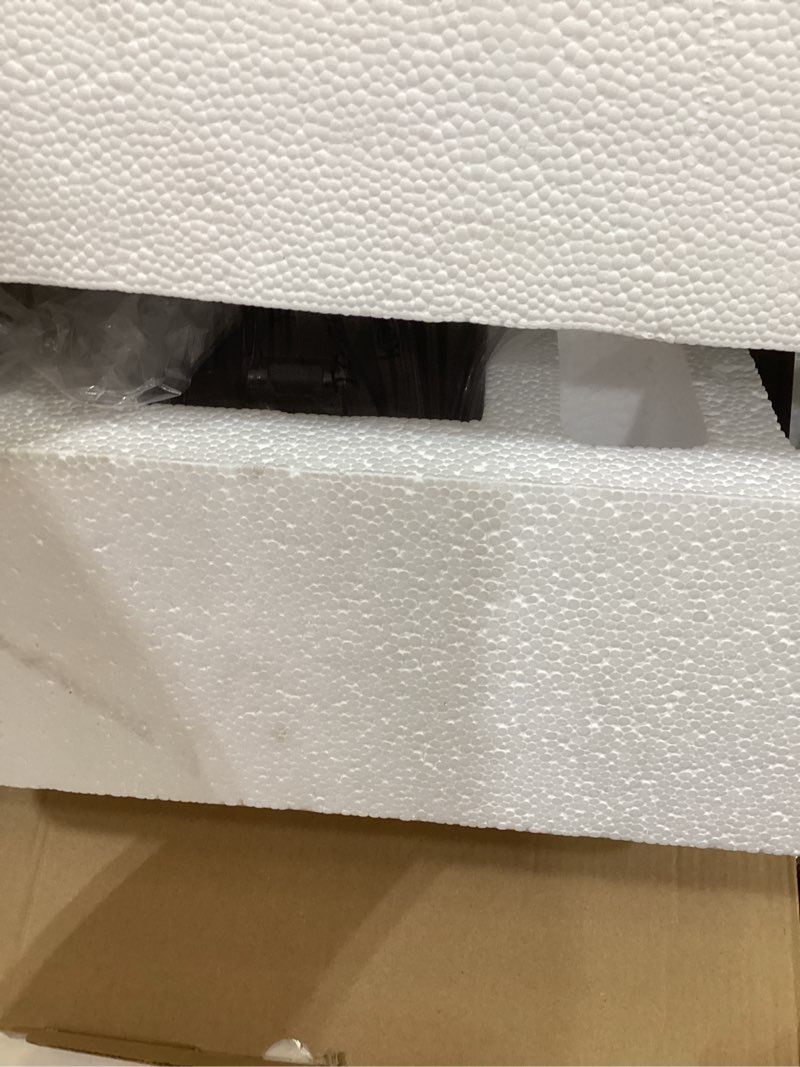Condition photo showing As Is for wetie cold press juicer, powerful juicer machines with adjustable juicing pressure, 99% high juice yield, quiet slow masticating juicer with touch screen, 3.54'' feed chute, easy to clean with brush grey