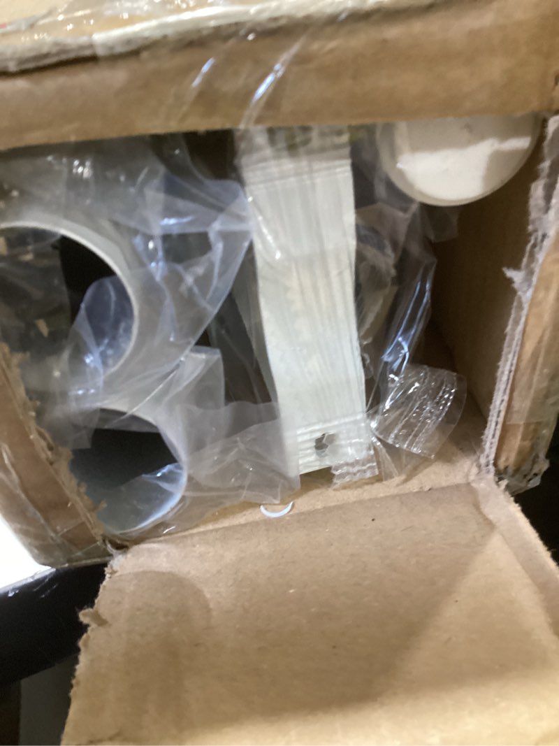 Condition photo showing Good Condition for tension curtain rod 41-185 in (4-15ft), extra long tension rod no drilling for patio windows, white shower curtain rod for room divider,one-click telescopic rod, outdoor curtain rods never rust white 41-185in-1pcs