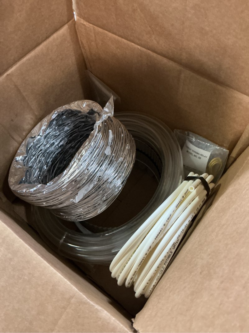 Condition photo showing Good Condition for aprilaire 5843 humidifier installation kit for whole home humidifiers with manual control, compatible with aprilaire humidifier models: 400m, 500m, 600m