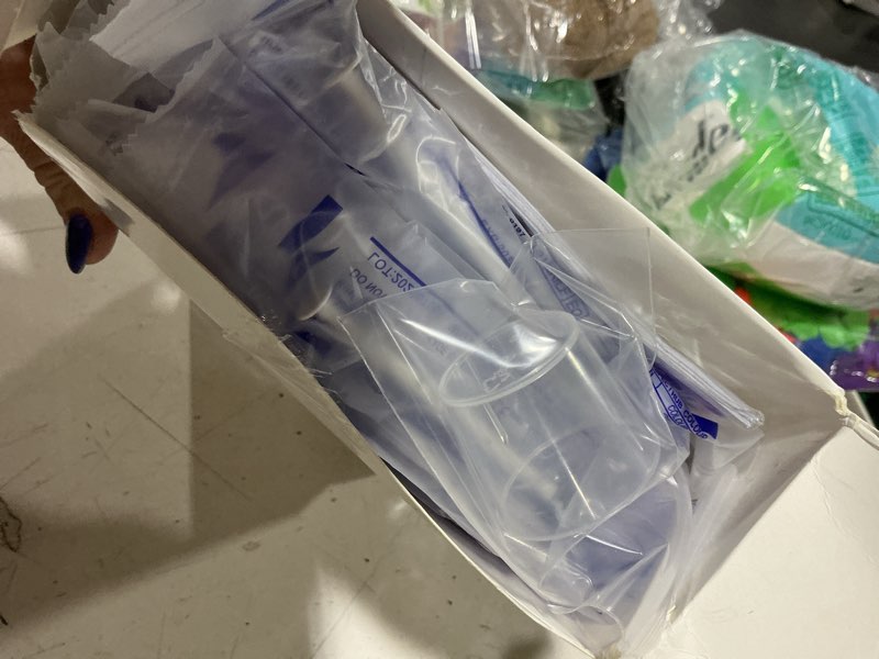 Condition photo showing New/Like New for trelaco colostrum collector kit include sterile sealed breast milk syringes with caps no needle colostrum syringes stickers 1 measuring cup harvesting collection for breastmilk(100 sets,3 ml,1 ml) 3 ml, 1 ml 100