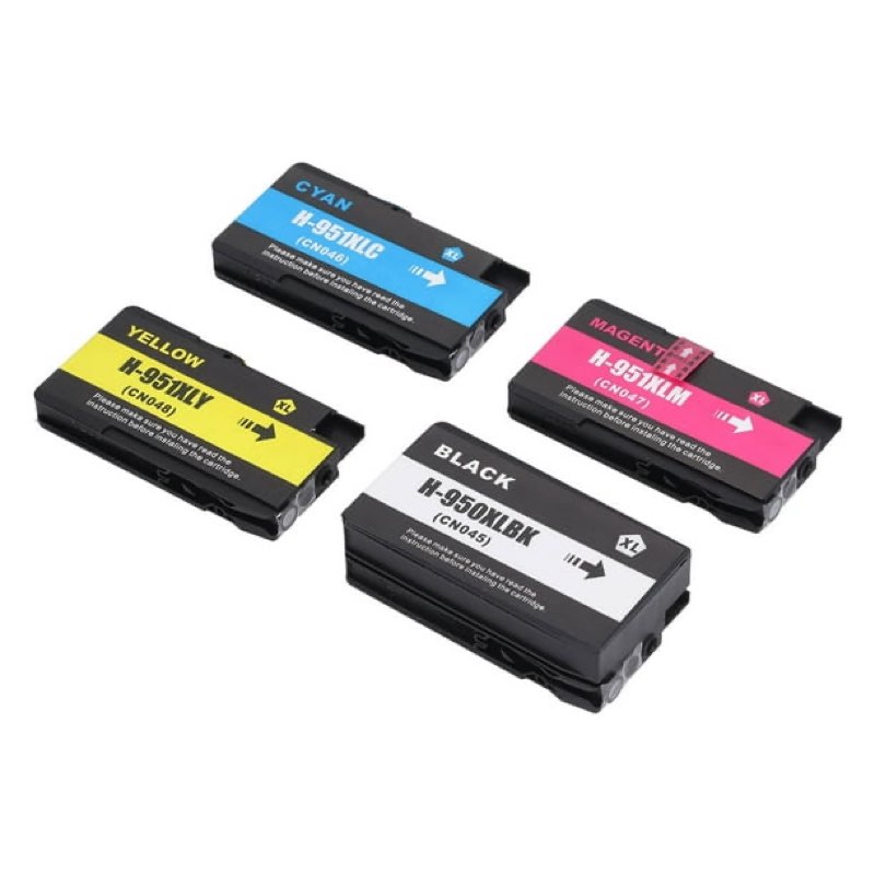 Ink Cartridge Printer Ink Cartridge Large Capacity BK C M Y Easy Installation Colorfast Printing for School ANGGREK Otros