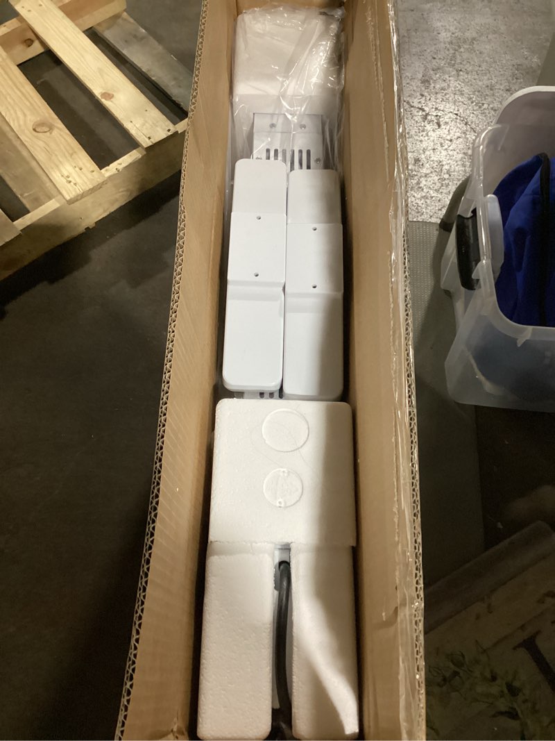 Condition photo showing Good Condition for 800W Plug-in Convection Electric Panel Wall Heaters for Indoor Use, Quiet Fan-Less Design, Freestanding/Wall Mount Space Heater with Adjustable Thermostat, 24H Timer, Digital Display(White)