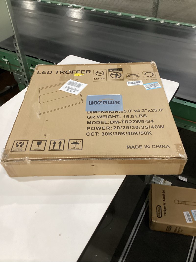 Condition photo showing As Is for Led troffer 