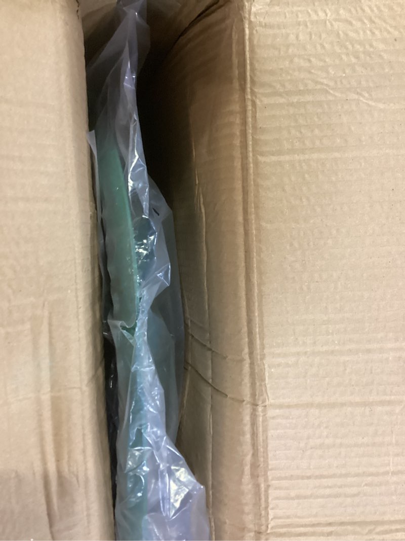 Condition photo showing As Is for bird bath for outside with 4 removable flower planters 28in polyresin lightweight vintage birdbath stake standing bowl and water feeder yard gardan decor green