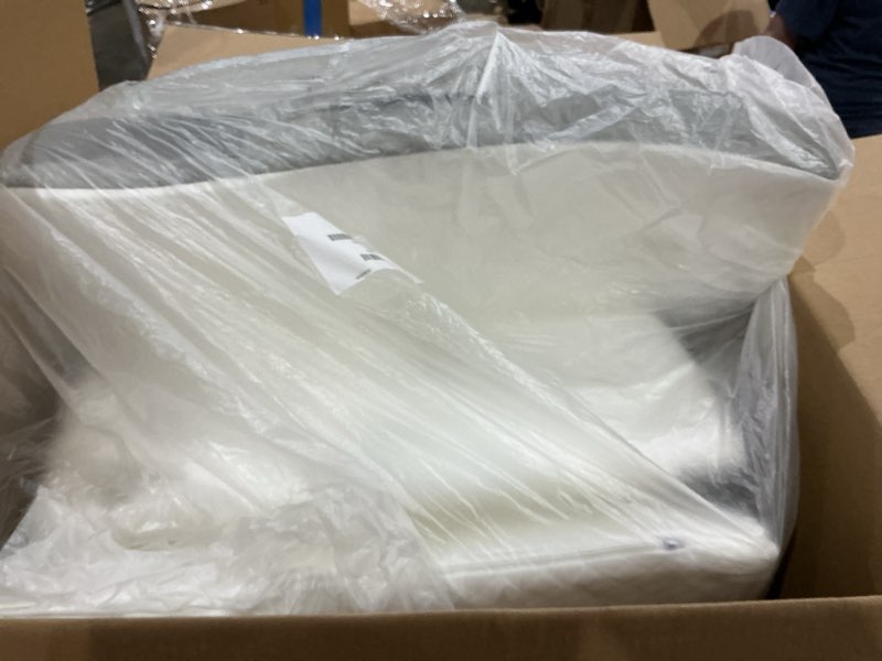 Condition photo showing Good Condition for similar tonot exact 5pcs reading pillow for sitting in bed adult, 2 in 1 foldable back wedge pillow for sleep, ergonomic back support pillow with arms for watching tv, gaming, working, recovery, 19” white/grey