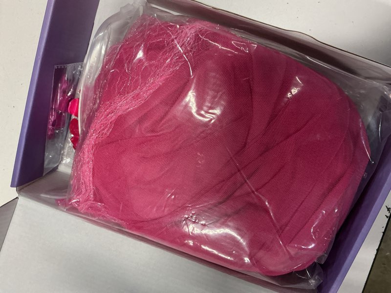 Condition photo showing New/Like New for princess costume for girls, light up toddler princess dress with app control with music syncs model for 3-9 birthday 4-5 years