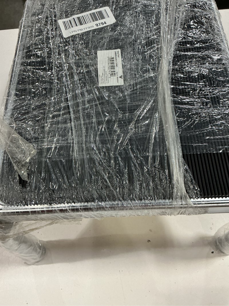 Condition photo showing Good Condition for vaunn medical foot step stool 350lbs heavy-duty welded steel legs, fully welded single construction frame, anti-skid rubber platform chrome without handle