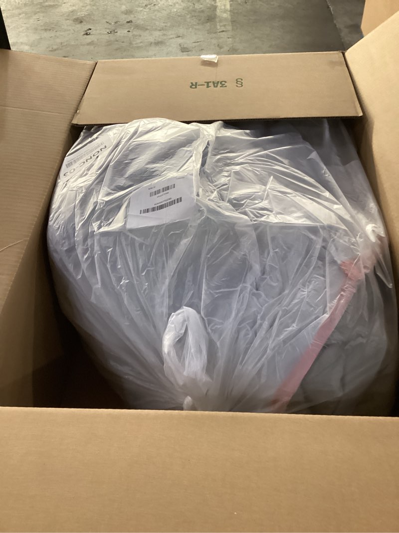 Condition photo showing New/Like New for Madison Park Essentials Twin Comforter Set, Bed in a Bag Twin, Watercolor Print Coastal Comforter & Chambray Cotton Sheet Set, All Season Bedding Set, Saben, Aqua Twin (68 in x 86 in) 7 Piece Twin (68 in x 86 in) Stripe Aqua