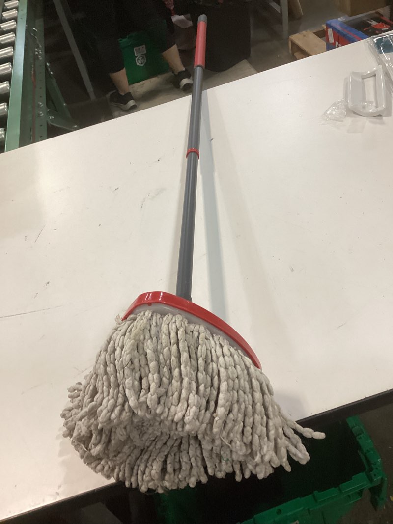 Condition photo showing As Is for o-cedar easywring microfiber spin mop 