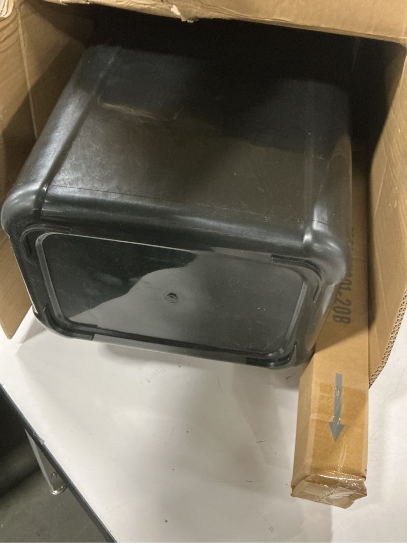 Condition photo showing Good Condition for Insputer Double 40QT Pull Out Trash Can Under Cabinet, Heavy Duty Under Sink Garbage Bin Kit with Soft-Close Slides for Kitchen, Laundry, Requires Minimum Cabinets Opening 18" W X 24" D Silver Double