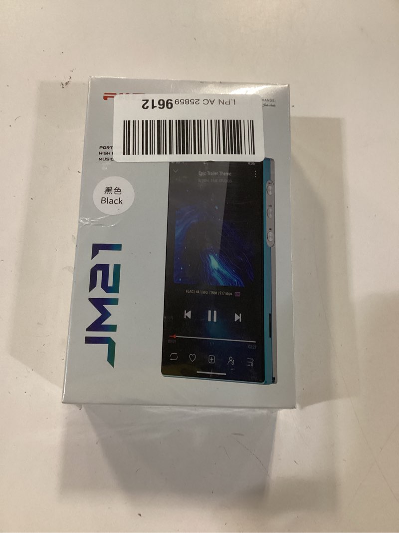 Condition photo showing New/Like New for JadeAudio/FiiO JM21 Android 13 Hi-Res Music Player MP3 with Snapdragon 680, Bluetooth WiFi USB DAC 12.5H Playtime (Black)