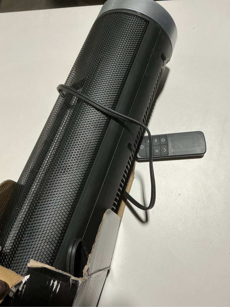 Condition photo showing Good Condition for Space Heater for Indoor Use with Remote - 70° Oscillating Tower Electric Heater, 24 Inchs, 12H Timer, 1500W Quiet PTC Ceramic Heating with Thermostat, Fast Safety Heat for Office, Home, Bedroom