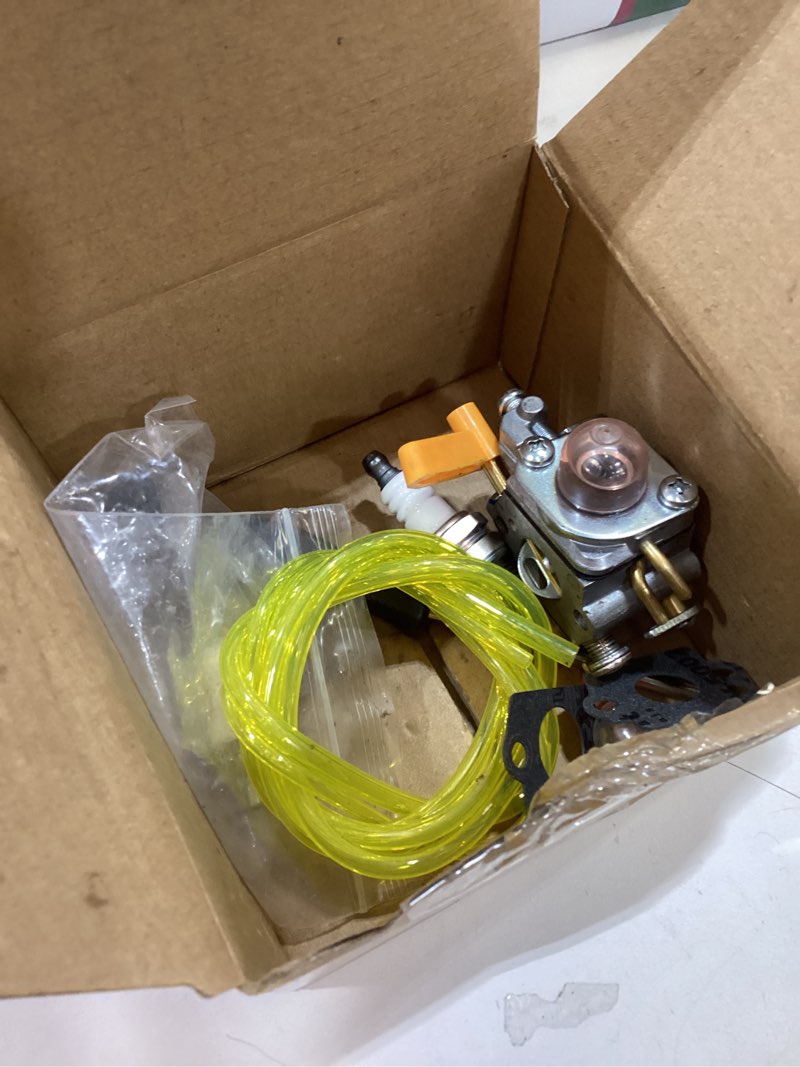 Condition photo showing Good Condition for carburetor for homelite 26b blower ut-26bvl3-vnm ut-26bvl3-emc-vnm ut-26hbv ut-26hbv-emc ut-26hbv-vnm 26cc leaf blower parts 308054111 carburetor for ryobi ry26bvlg blower
