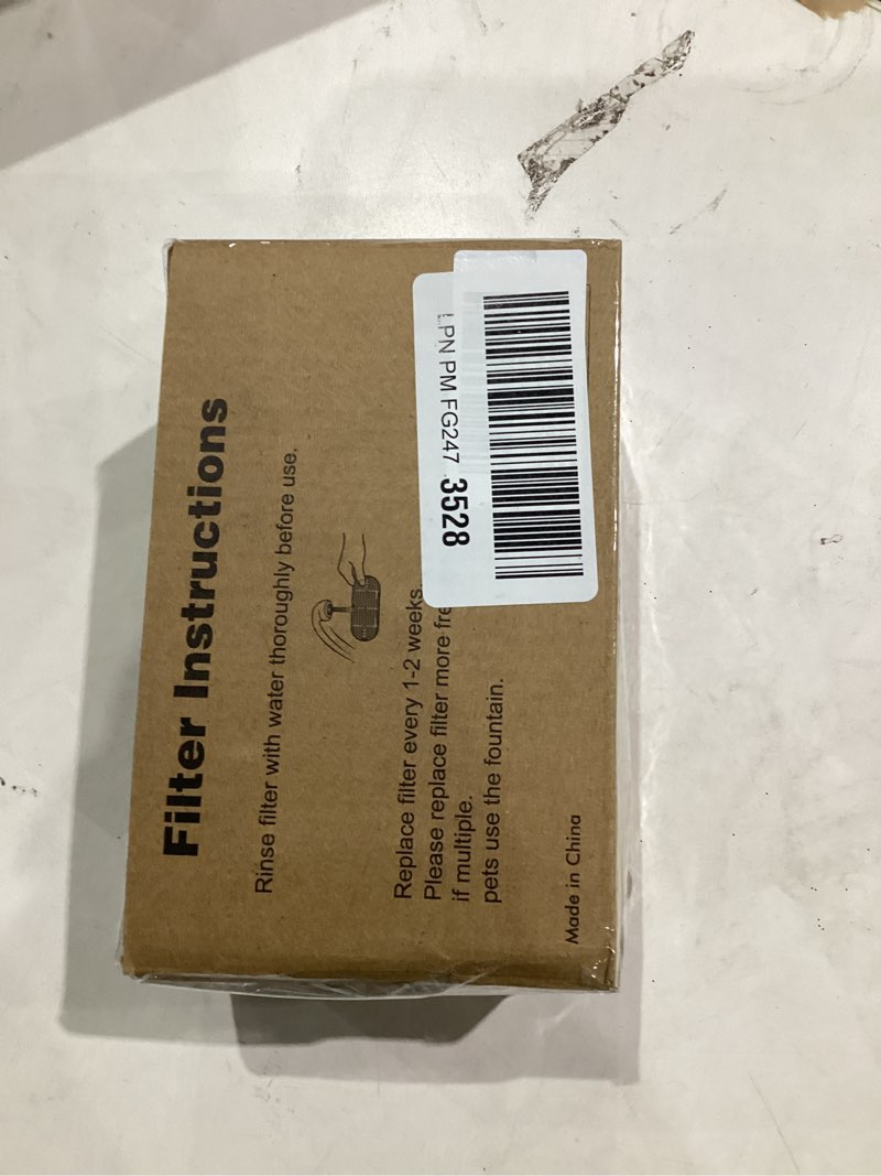 Condition photo showing Good Condition for HICC PULE 9 Packs Cat Water Fountain Replacement Filters & Sponges for HICC PULE Stainless Steel Cat Water Fountain