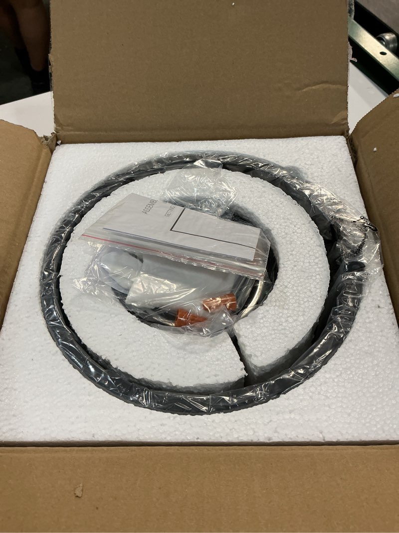 Condition photo showing New/Like New for crystal ceiling light fixture, modern semi flush mount ceiling light,crystal chandelier for kitchen bedroom bathroom entryway black (bulb not included) black1