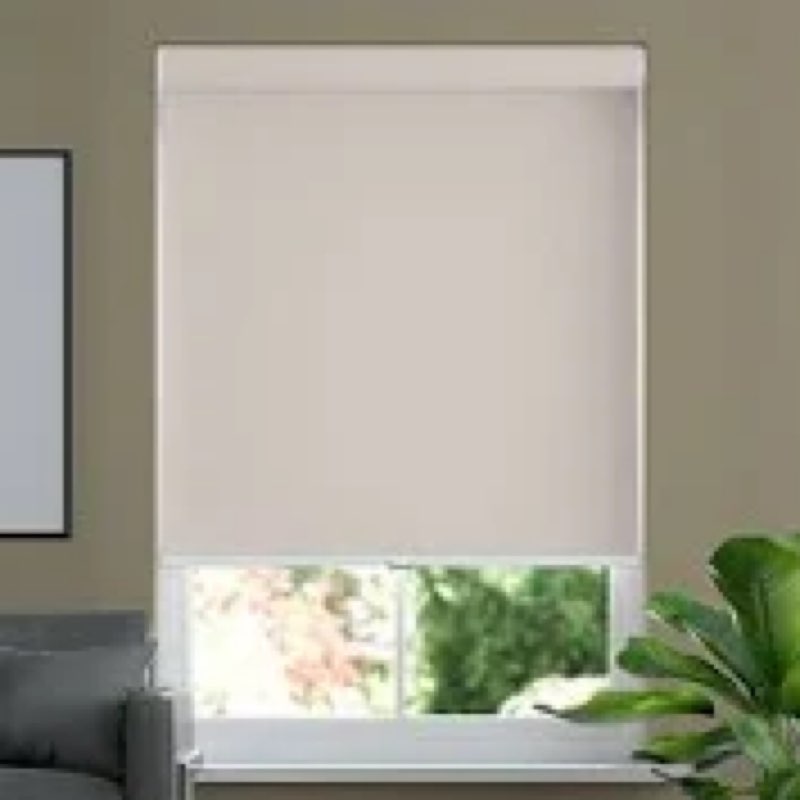 Blackout Roller Shades for Windows, Cordless Free-Stop Blinds with Thermal Insulated,UV Protection F
