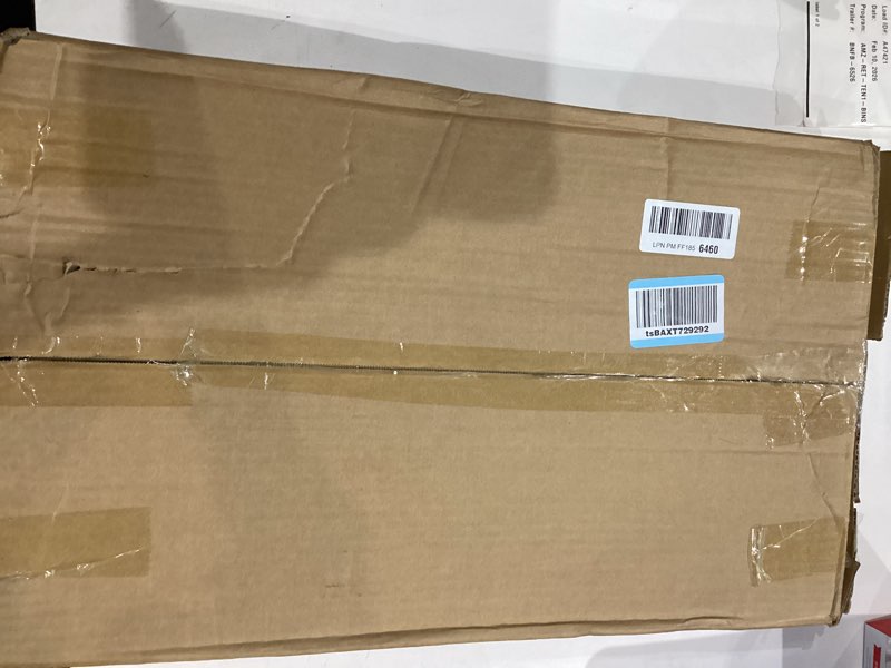 Condition photo showing As Is for Mind Reader Lap Desk Laptop Stand, Bed Tray, Folding Legs, Couch Table, Portable, MDF, 23.25" L x 13.75" W x 10.5" H, Beige