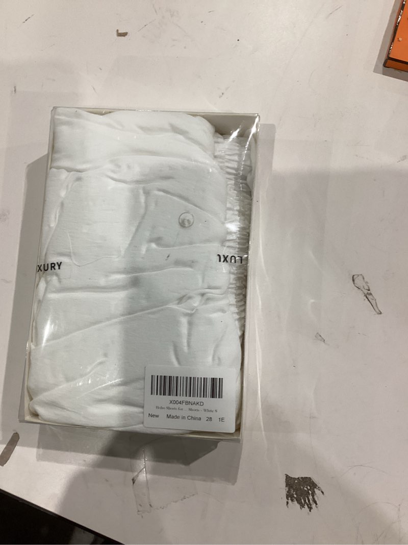 Condition photo showing New/Like New for Bubble Skirt for Women Boho High Waisted Ruffled Cute Casual Dressy Mini Summer Going Out Bloomer Skater Outfit Small A White