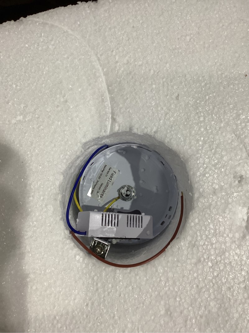 YXTSIMV Modern Minimalist Wall Light White Round Disc Wall Sconce Metal Circular Stairwell Lighting 