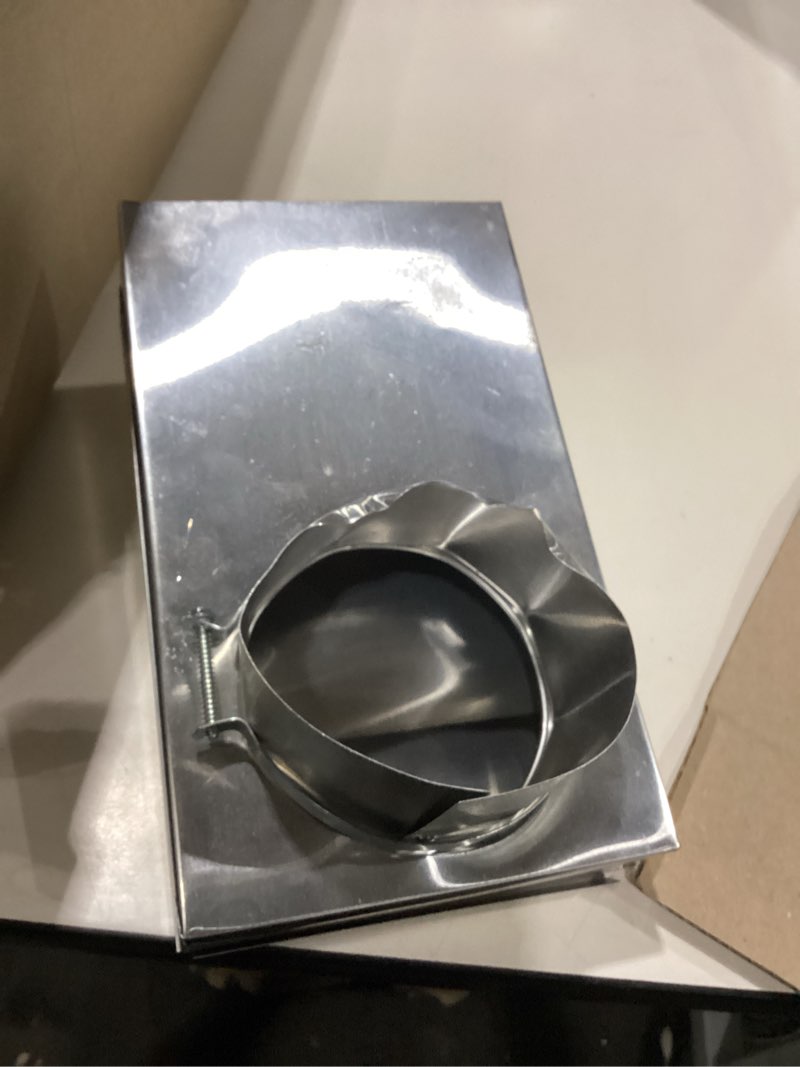 Condition photo showing As Is for BENT Whirlpool 4392892 Genuine OEM In-The-Wall Vent Periscope For Dryers – Replaces 4396039