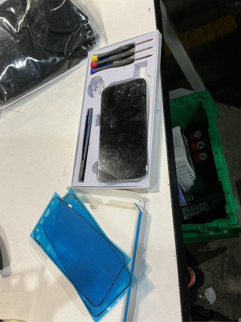 Condition photo showing New/Like New for for iphone 13 pro max screen replacement kit with earpiece flex cable proximity sensor 3d touch lcd screen display digitizer a2484 a2641 a2643 a2644 a2645 6.7 inch