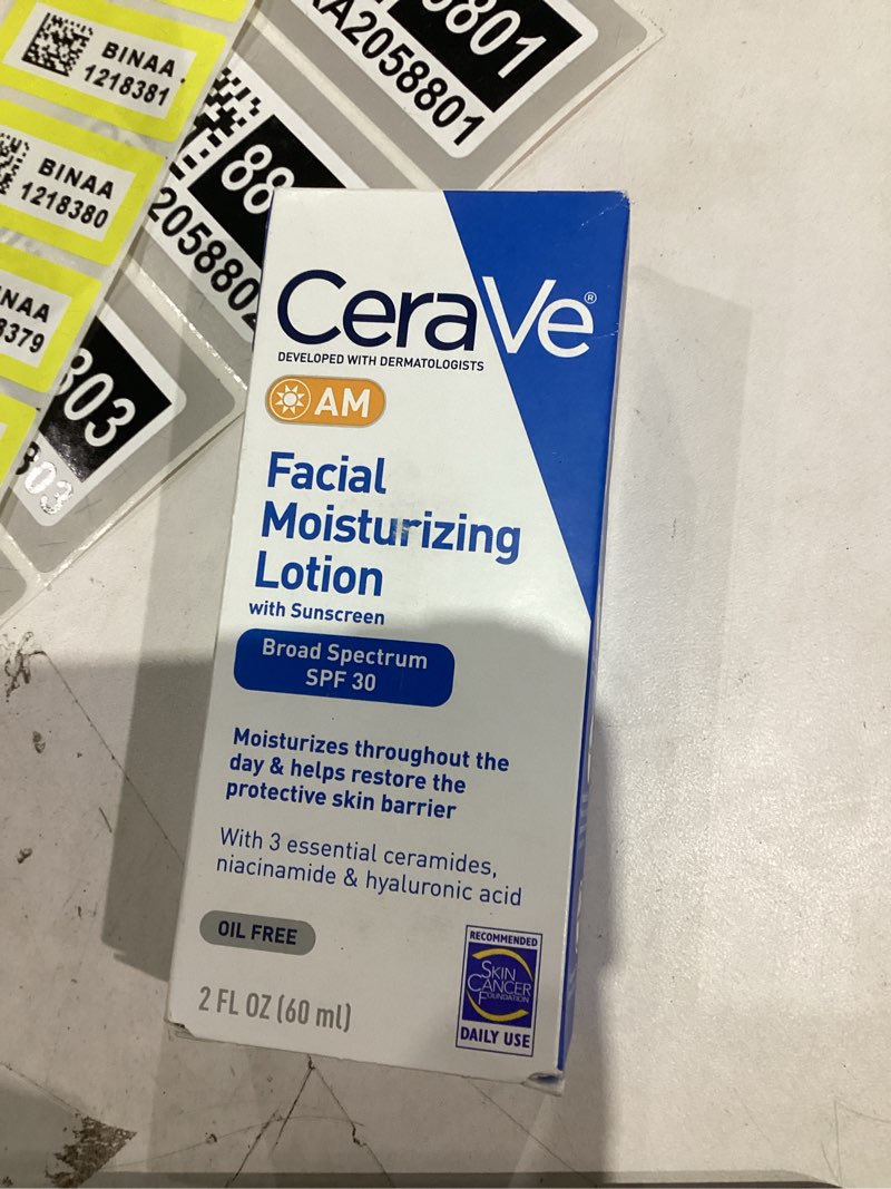 Condition photo showing Good Condition for Cerave Facial Moisturizing Lotion AM Spf#30 2 Ounce (60ml)