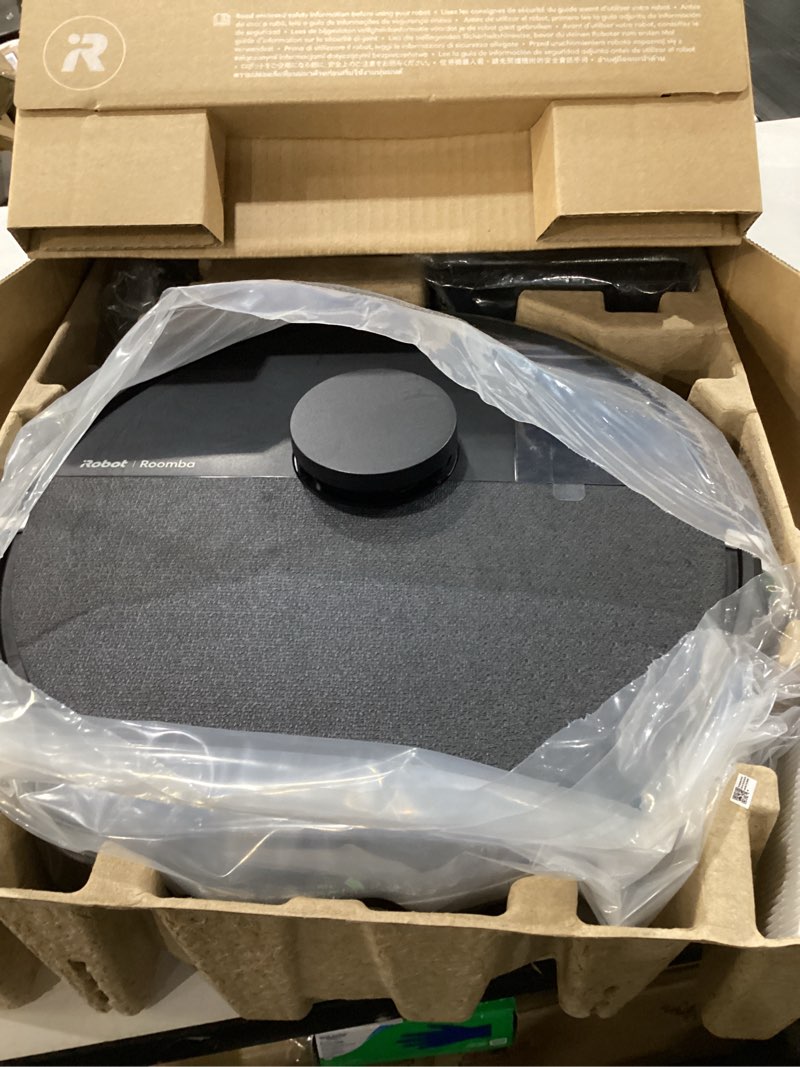 Condition photo showing New/Like New for iRobot Roomba 105 Vac Robot Vacuum - Easy to use, Intense Power-Lifting Suction, LiDAR Navigation, Multi-Surface Cleaning, Cleans in Neat Rows, Self-Charging