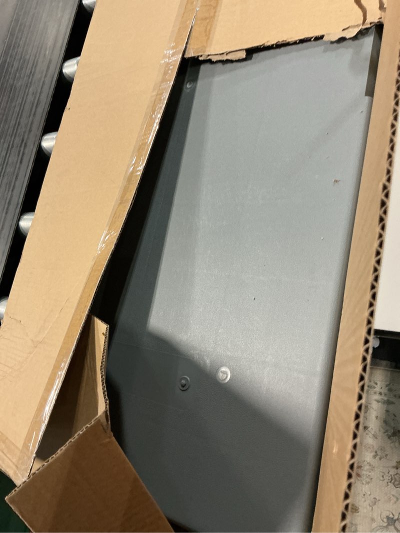 Condition photo showing Good Condition for Mini Split Condenser Pad for Ductless Air Conditioner Heat Pump Systems, 38" x 18" x 3" Anti-Slip Plastic Equipment Base for Outdoor HVAC Unit, Gray