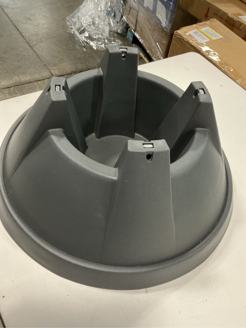 Condition photo showing As Is for Good Tidings Cinco C-148 Classic Tree Stand For Up To 10' Trees, Medium, Green