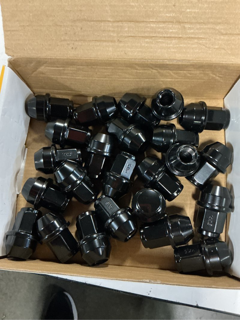 Condition photo showing New/Like New for dynofit 14x1.5 oem lug nuts for 2015-2026 f150, 24pcs one-piece stock wheel nut compatible with ford expedition, 2015-2026 lincoln navigator, 14mmx1.5 factory tuner nuts replace oe#611008