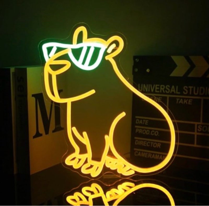 gifts night light for kids stuff neon sign animal lamps boys room decor led light for bedroom usb po