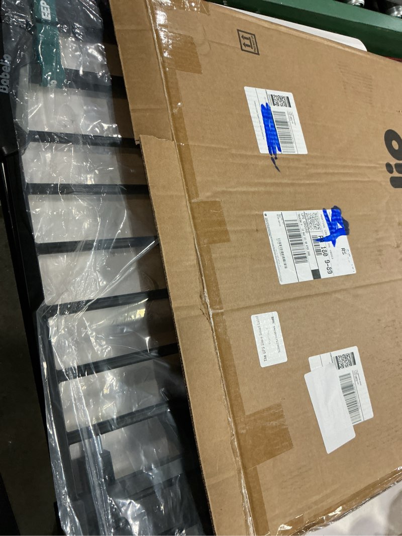 Condition photo showing Good Condition for babelio 36 inch extra tall baby gate with cat door,29.5-40" metal pet door for stairs,doorways,house,auto close,easy walk thru,black black 29-40" wide, 36" tall