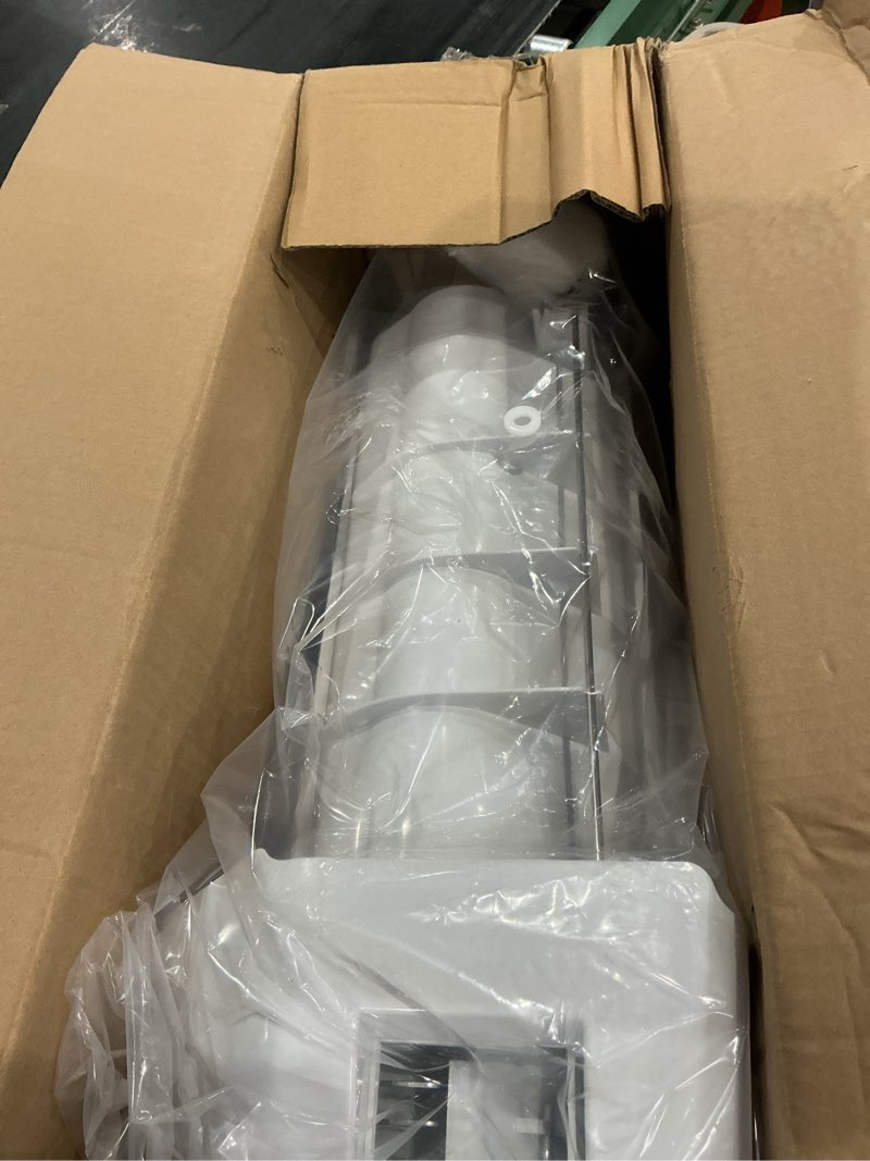 Condition photo showing As Is for w11185686 ice container compatible with whirlpool refrigerator wrx735sdbm00 wrx735sdhz00 wrx735sdhv00 wrf555sdfz08 wrf555sdhv01. oem w11185686 ice bucket replace w10309717 w10536669 etc. -1 year