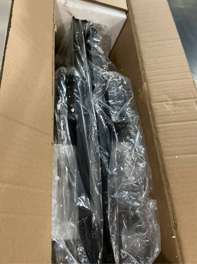 Condition photo showing Good Condition for edishine 23.6" modern outdoor wall lights, 3cct & 10%-100% dimmable, ip65 waterproof, led exterior lighting fixtures, linear outdoor wall sconce for porch, patio, 2 pack, black black 23.6 in