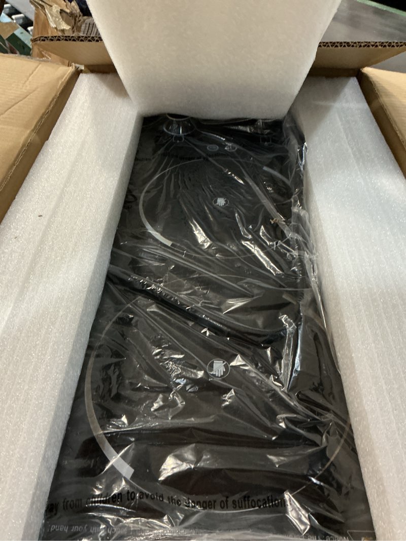 Condition photo showing New/Like New for Electric Cooktop,110V 2100W Electric Stove Top with Knob Control, 10 Power Levels, Kids Lock & Timer, Hot Surface Indicator, Overheat Protection,Built-in Radiant Double induction cooktop 2 Burner Electric Cooktop