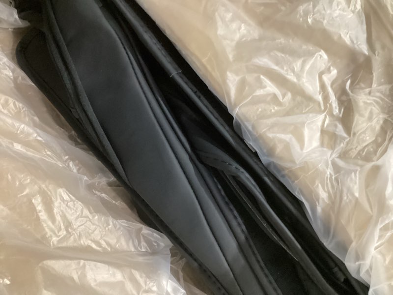Condition photo showing Good Condition for for Dodge Ram Leather Seat Covers, 2019-2026 Crew Cab 1500 Big Horn Rebel Lone Star, Custom Truck Seat Cover Full Set, Pickup Protectors Accessories, Black (40/60 Split Flat Bench) Black 1500 19-26 (BigHorn-40/60 Split Flat Bench)