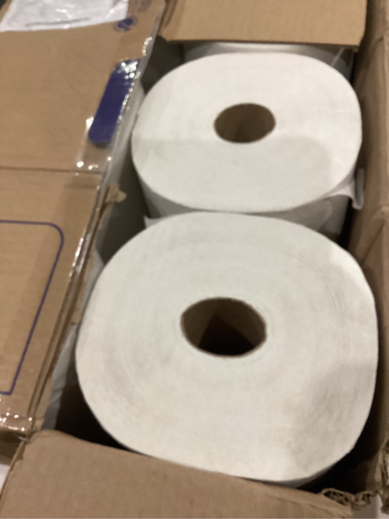 Condition photo showing Good Condition for tork hand towel roll natural white h80, universal, 100% recycled fiber, 6 rolls x 800 ft, 8031400, 6 count (pack of 1) 6 count (pack of 1) natural white