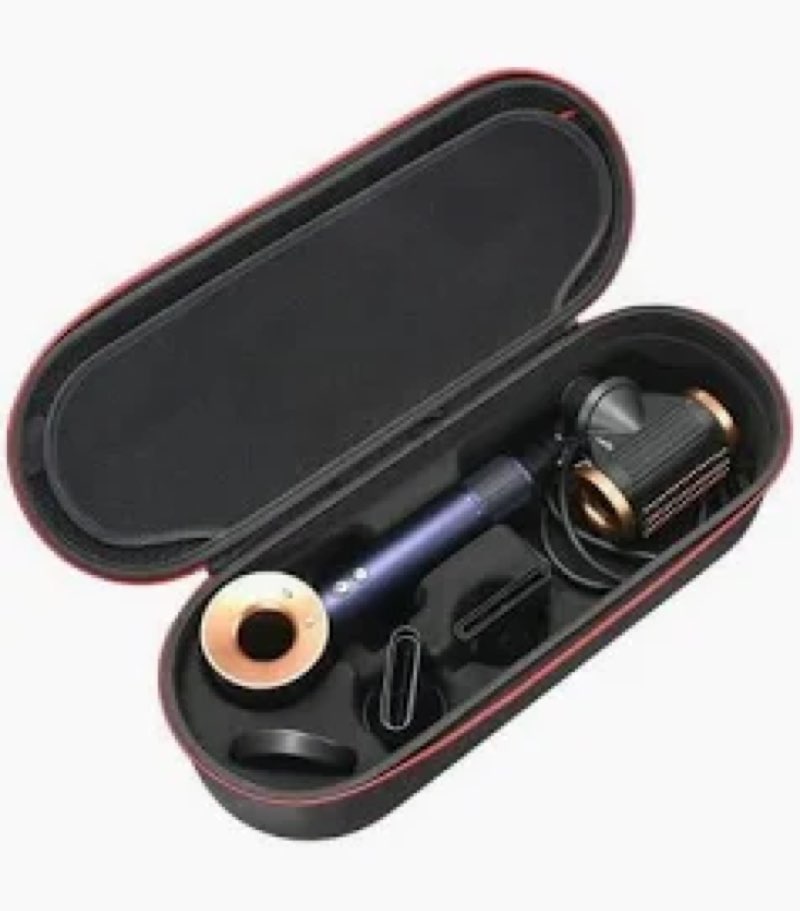 rlsoco hard case for dyson supersonic nural/supersonic hair dryer hd15 hd08 hd07 hd03 hd01, portable