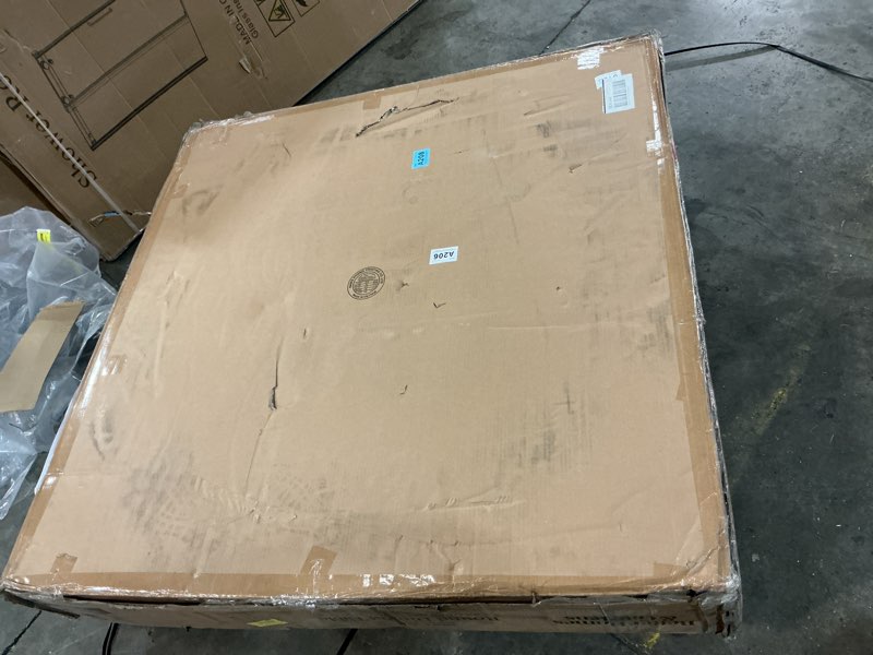Condition photo showing Good Condition for better homes & gardens® 45inx45 x30.25  round dining table charcoal  