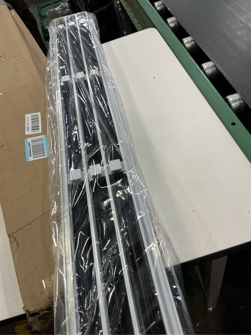 Condition photo showing Good Condition for 72" linear slot diffuser - (3 slot) triple slot - white decorative air vent - modern ac vent cover for ceiling, walls & floors - texas buildmart