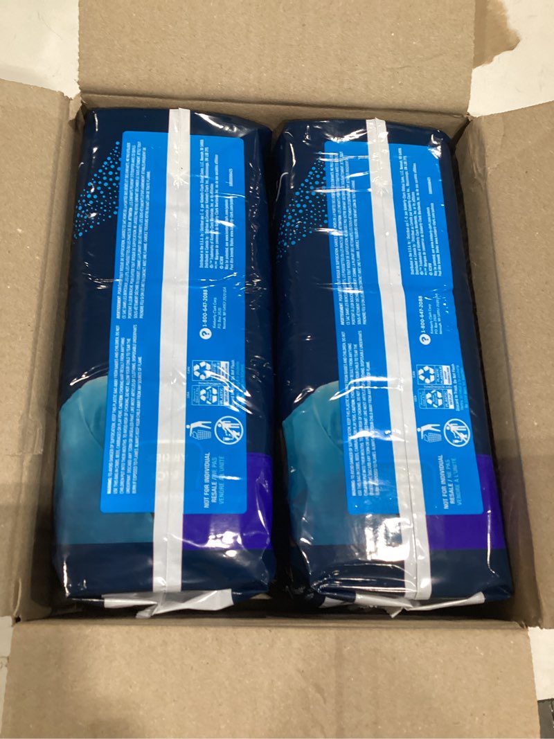 Condition photo showing New/Like New for goodnites boys' nighttime bedwetting underwear, size extra large (95-120 lbs), 28 ct (2 packs of 14), packaging may vary x-large 28