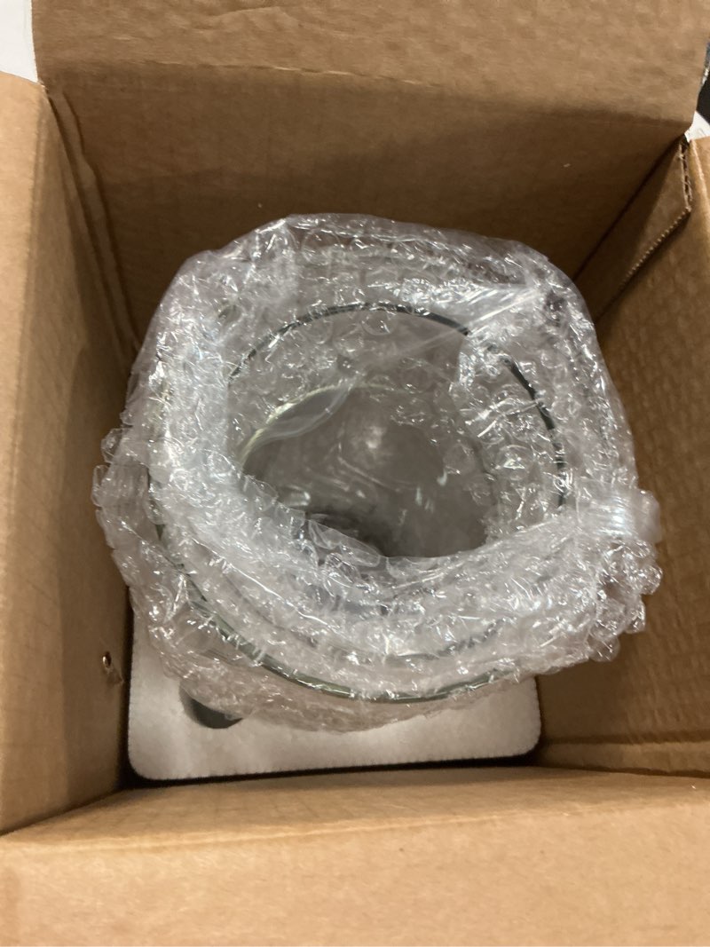 Condition photo showing Good Condition for phosphor hurricane candle holdersfor pillar candle clear glass cylinder centerpieces vases table decoration centerpiece floral room decor clear seeded bubbles living dining kitchen 3 pieces