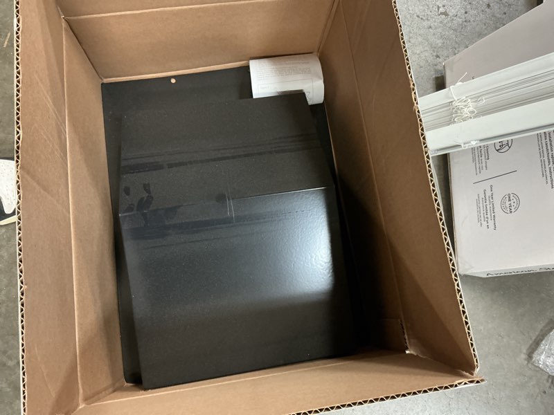 Condition photo showing As Is for Broan-NuTone 634 Broan Steel 3-1/4x 10" Roof Cap for 3-1/4 x 10 8-Inch Round Duct, 1