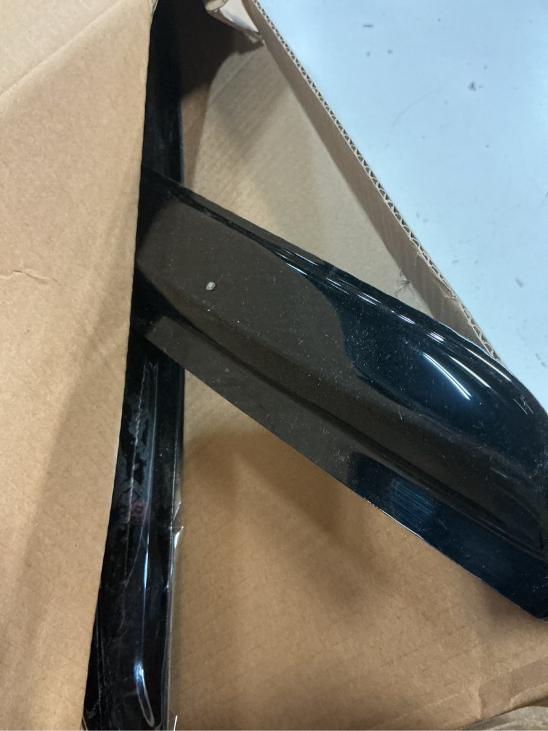 Condition photo showing As Is for 4pcs window rain guards compatible with toyota tacoma 2024 2025 2026 double cab, outside tape-on mount vent deflectors visors accessories (fit for 2024+tacoma double cab)