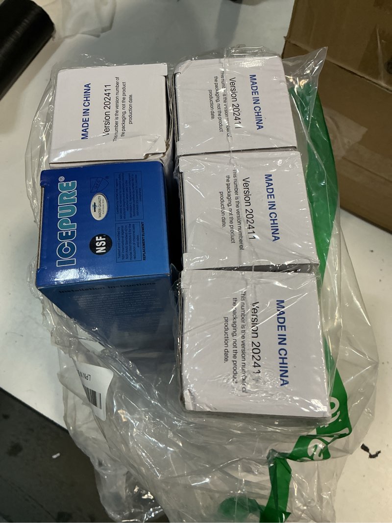 Condition photo showing Good Condition for icepure 4396508 refrigerator water filter replacement for whirlpool edr5rxd1, everydrop filter 5, pur w10186668, nlc240v, 4396510, 4396508p, 4392857, rwf0500a 5pack chlorine, odor removal 5 count (pack of 1)