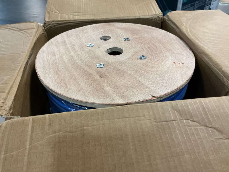 Condition photo showing New/Like New for Cat6 Plenum Shielded (CMP) Overall Foil Shield (F/UTP), 1000ft, 23AWG | 100% Solid Bare Copper | 550MHz | Bulk Ethernet Cable, Available in Blue, White & Black Color