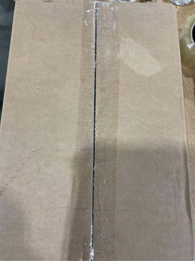 Condition photo showing New/Like New for aluf plastics 56 gallon trash can liners (100 count) - 43" x 47" - thick 1.5 mil equivalent black trash bags for bathroom, kitchen, office, industrial, commercial, recycling and more black 56 gal, 1.2 mil, 100 count