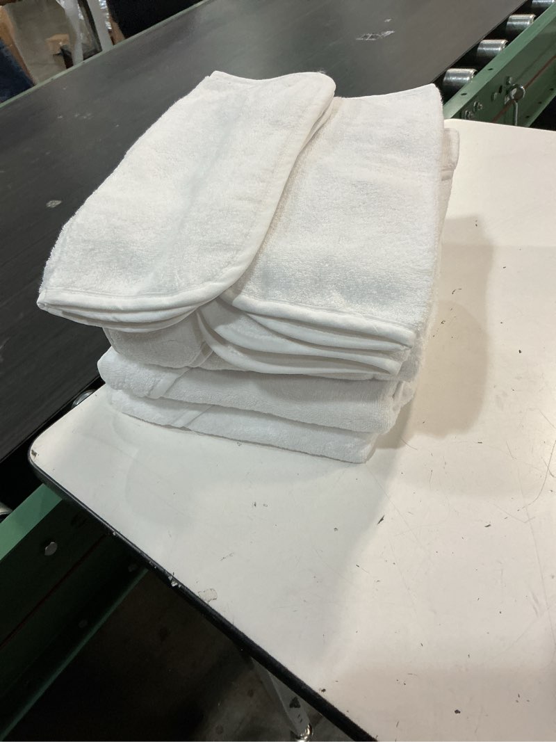 Condition photo showing Good Condition for quince organic turkish cotton baby bath bundle 8-pack color:white