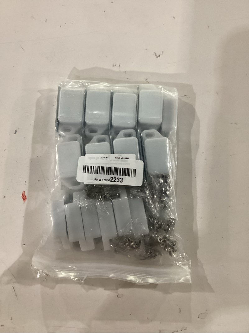 Condition photo showing Good Condition for tonitrui cabinet magnetic catch door latch 30lb for kitchen drawer magnets to stay closed magnetic catch closet for drawer?white 24 pack? 24 pack white